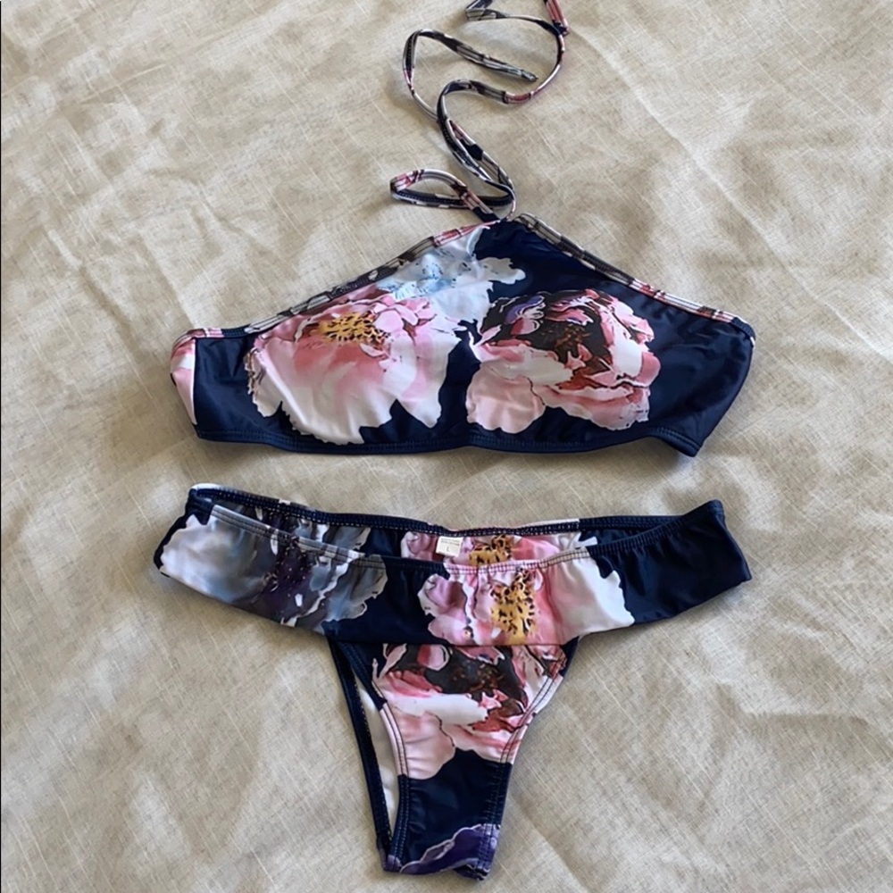 SHEIN bikini top and bottoms